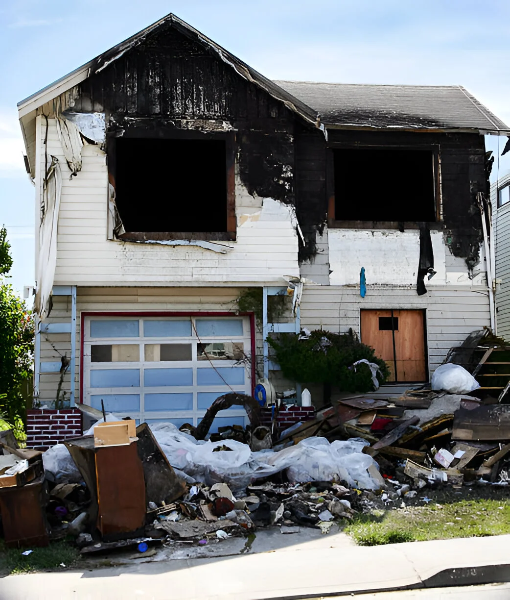 fire damage house georgia